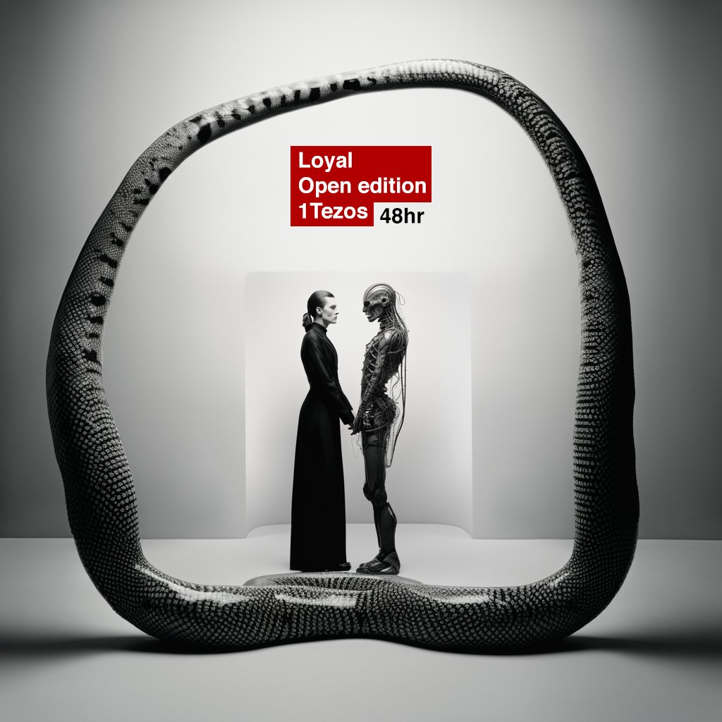 Loyal | 48 hrs Open Edition | 1 Tez    
. 
5th drop in my Experimental Collection: CONTRAST
. objkt.com/asset/KT1FU7GF…
.
🚨Giving away the previous drop in 48hrs from Retweets , Grab yours &amp; please RT this for me
. 
#tezos #tezoscommunity #tezosart #artshare #TEZOSTUESDAY #opentez