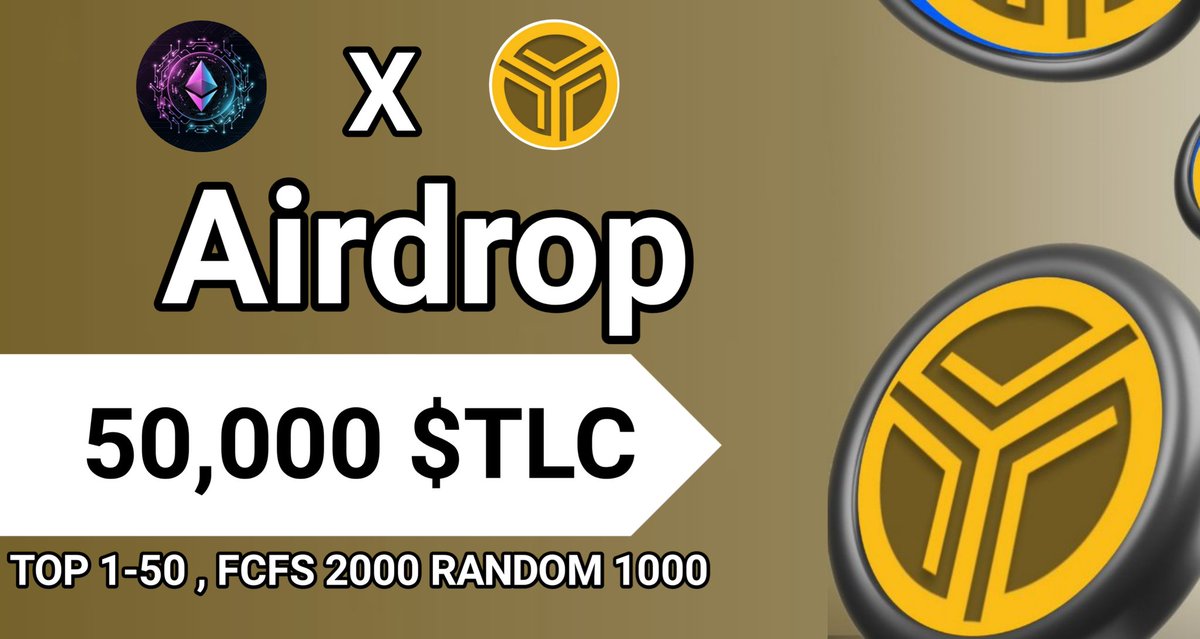 cryptojunirrr's tweet photo. TrillionerToken x Alpha Marketing 
 #Airdrop

🏆 Prize Pool» 50,000 $TLC Tokens

✅ Follow @Alpha_market0 &amp; @Trillionertoken
✅ Like, RT and Tag 3 Friends
✅ Complete #Gleam ⤵️
https://t.co/vFSLkx5uZ0

#Airdrops #BSC #Giveaway #ETH #Crypto #Black_Squad0 #xrp #Airdrop #BTC #xrp https://t.co/Tribhdy2rG