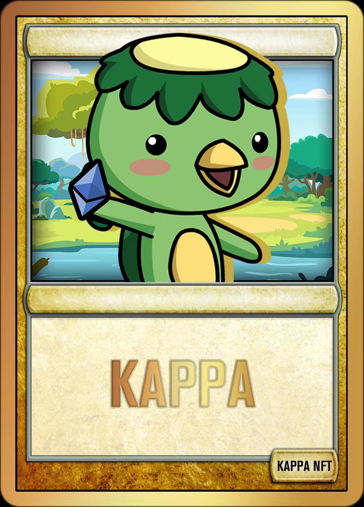 Kappacoin_eth's tweet photo. How to get blind box?  
How to synthesize Kappa NFT?  Kappa NFT is very rare?
The income of Kappa NFT?
#KappaNFT #KAPPA https://t.co/ANh9NM7epC