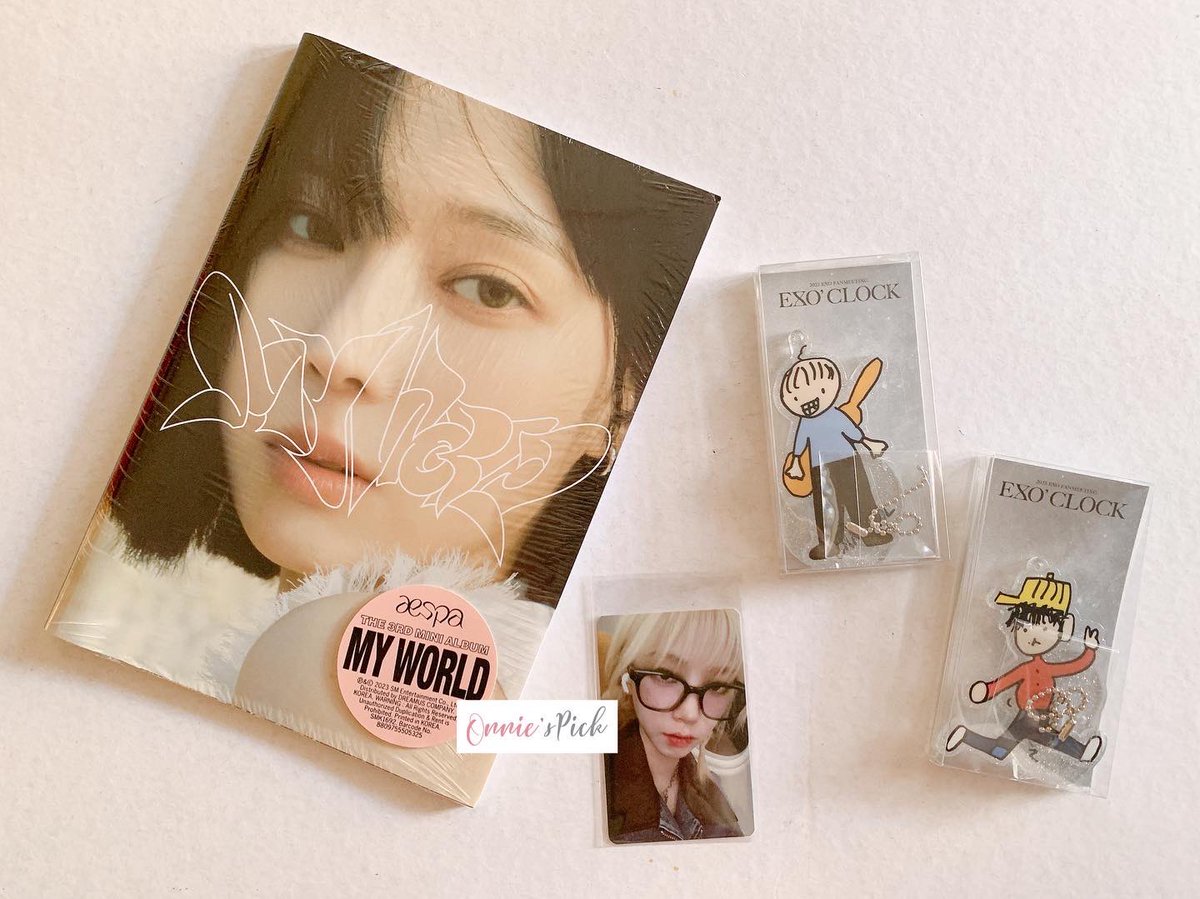 Official / Fansite Goodies Showcase 💟

👉Regardless of arrival date &amp; quantity

👉For READY STOCK full list: bit.ly/44AvT6Q

#onniespick #onniespickarrival #stocksale #OPshowcase #kpop
#parkjihoon #choihyunwook #weakheroclass1 #exo #baekhyun #chanyeol #aespa #winter