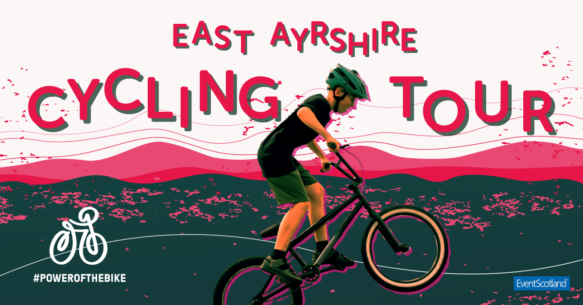 yourayrshire360's tweet photo. The Cycling Tour will now be at the Ayrshire Athletics Arena from 11am today🚴‍♀️A fun FREE day out for the whole family. Try the PUMP TRACK, All Ability bikes, Spin Classes, balance bikes for little ones, cycle challenges, arts &amp; crafts. 
Funding #EventScotland @VisitScotland https://t.co/rioLDHKeZA