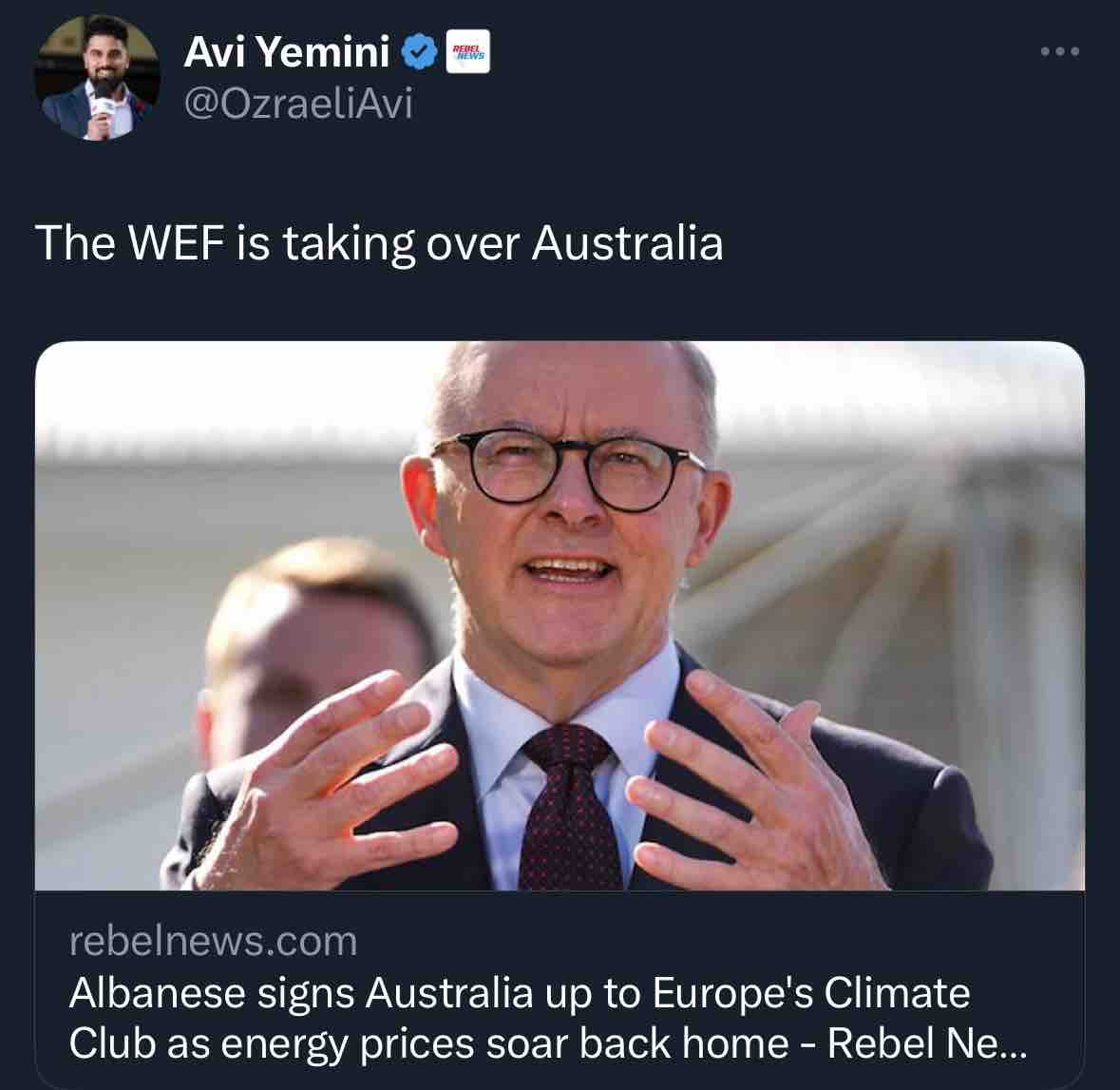 Malcolm Roberts 🇦🇺 tweet media