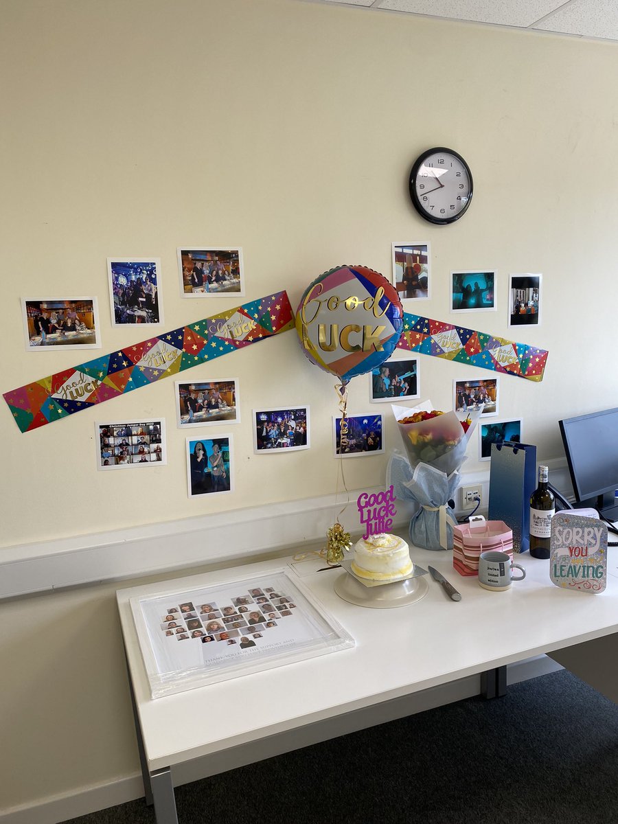 A massive heartfelt thank you to all of my amazing colleagues and friends from CCMS, JSP and my peer Director team who have all given me the most amazing support for the last 5 years and the best send off ever, moving into my new and very exciting role, love you guys 🥰🥰