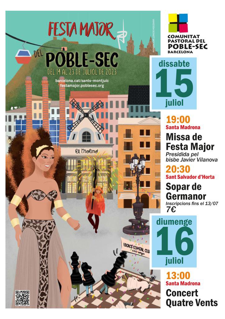 Parròquies Poble-sec tweet media