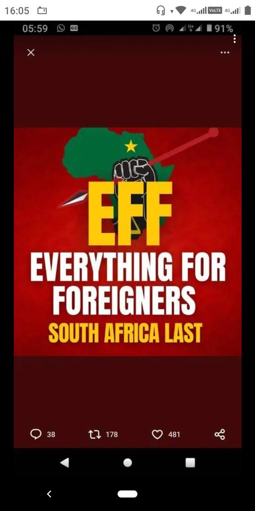 Mdavovo2's tweet photo. #Love him,#praise him,#worship him, #Okusalayo the man is #useless,were in the world have you ever heard,that a politicians who hates he's own & puts illegal & legal foreighners first,was voted for Presidency
#PutSouthAfricansfirst In their own country,like other countrys do with https://t.co/iiGbzQH1sx