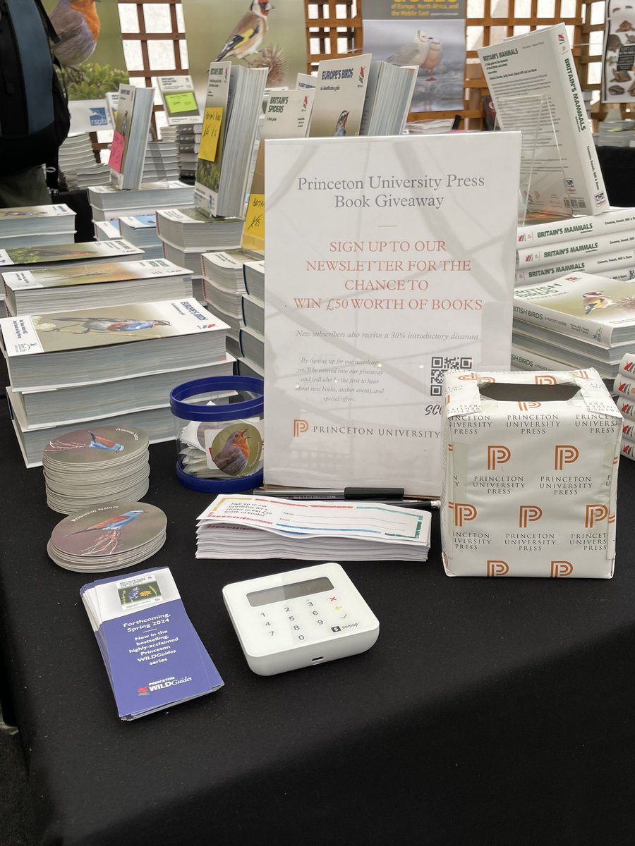 Day 2 <a href="/GlobalBirdfair/">Global Birdfair</a>! We can’t wait to welcome you to our stand. Come by anytime for our exclusive Birdfair discounts and to sign up for the chance to win £50 of books!