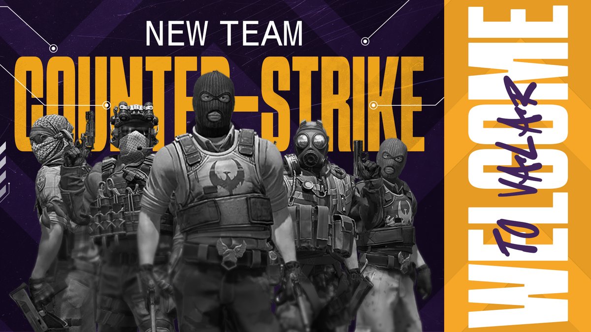 VALARCLUB's tweet photo. نعلن عن اول فريق نسائي سعودي للعبة #كاونتر_سترايك 💜

We love to announce our new female roster in #CSGO 

@xRoodyy 
@13mjd_ 
@_slra 
@l1tkv 
@rz1oo
@ilkkx 

@rosavampir (Manager)
@Nhq_1 (Coach) https://t.co/TJYwaP007g