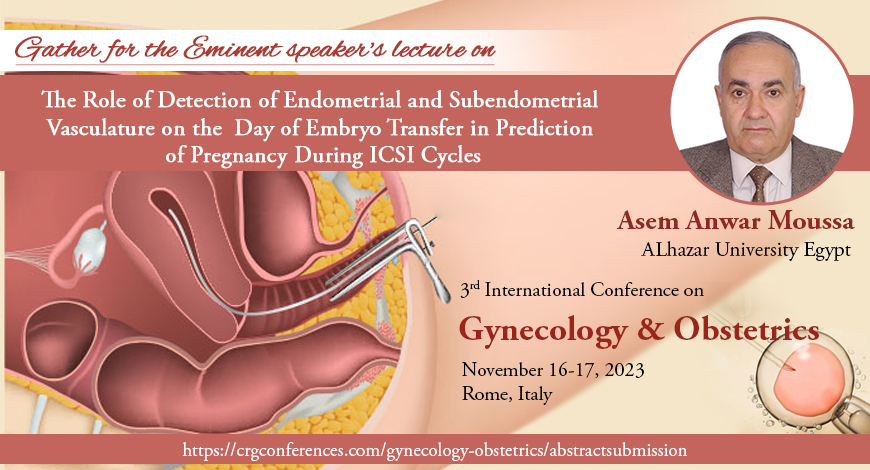 LeesaTa48078552's tweet photo. Don't miss the opportunity to gain knowledge from renowned speakers addressing this fascinating topic.
submit an abstract and join us in Rome for an enriching experience at the 3rd International Conference on Gynecology &amp; Obstetrics.
https://t.co/xAL9ntuBPH
#gynecology #obgyn https://t.co/xfYUYtsPbt
