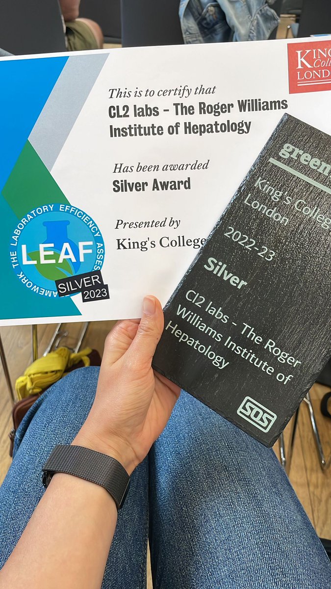 🥳🥳🥳We're thrilled to have received the sustainability <a href="/LEAFinLabs/">LEAN Green Labs UK</a> Silver Award!

A special thanks to Bruna Almedia and our amazing Tech Team for making this possible.🤩🤩🤩

#LiverTwitter