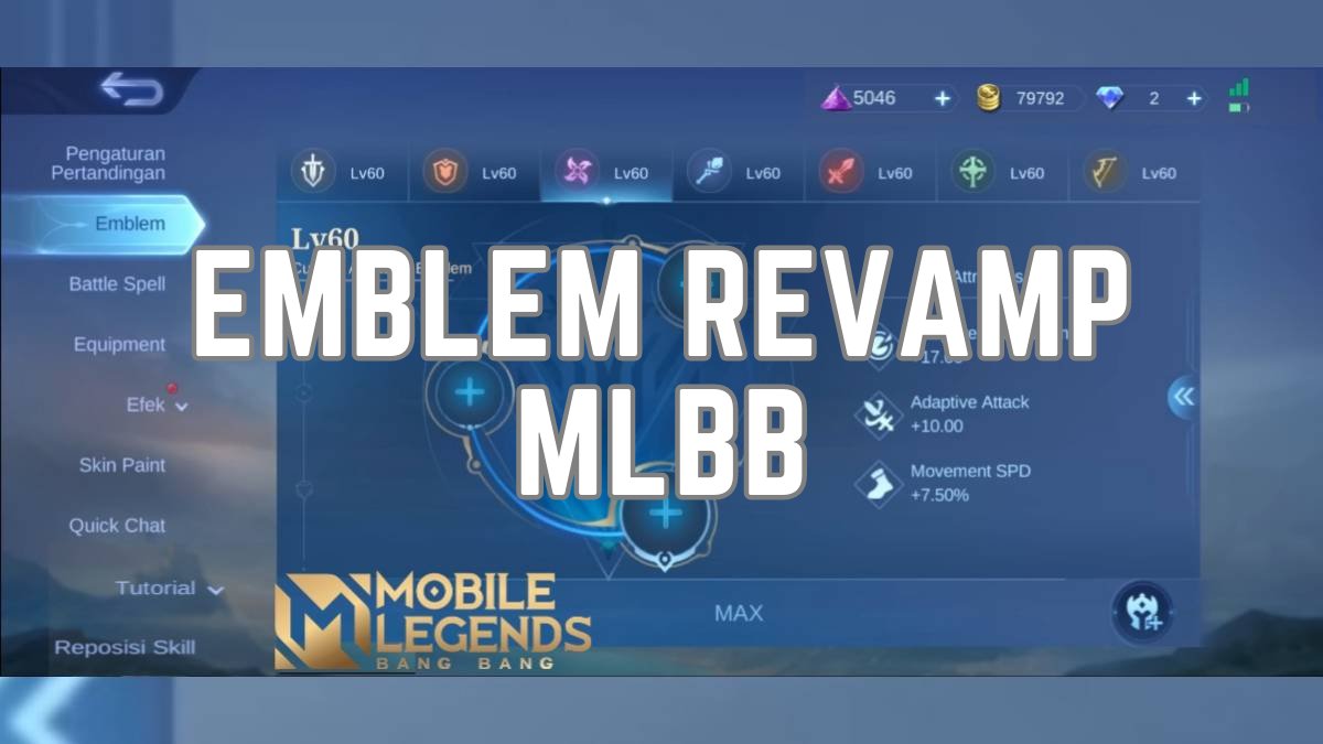 Revamp Emblem MLBB : Cara Setting &amp;#038; Penjelasan Pembaruannya news.topup.co.id/revamp-emblem-…