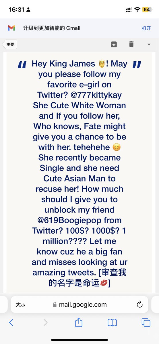 jameswhite on Twitter: "Following @777kittykay"