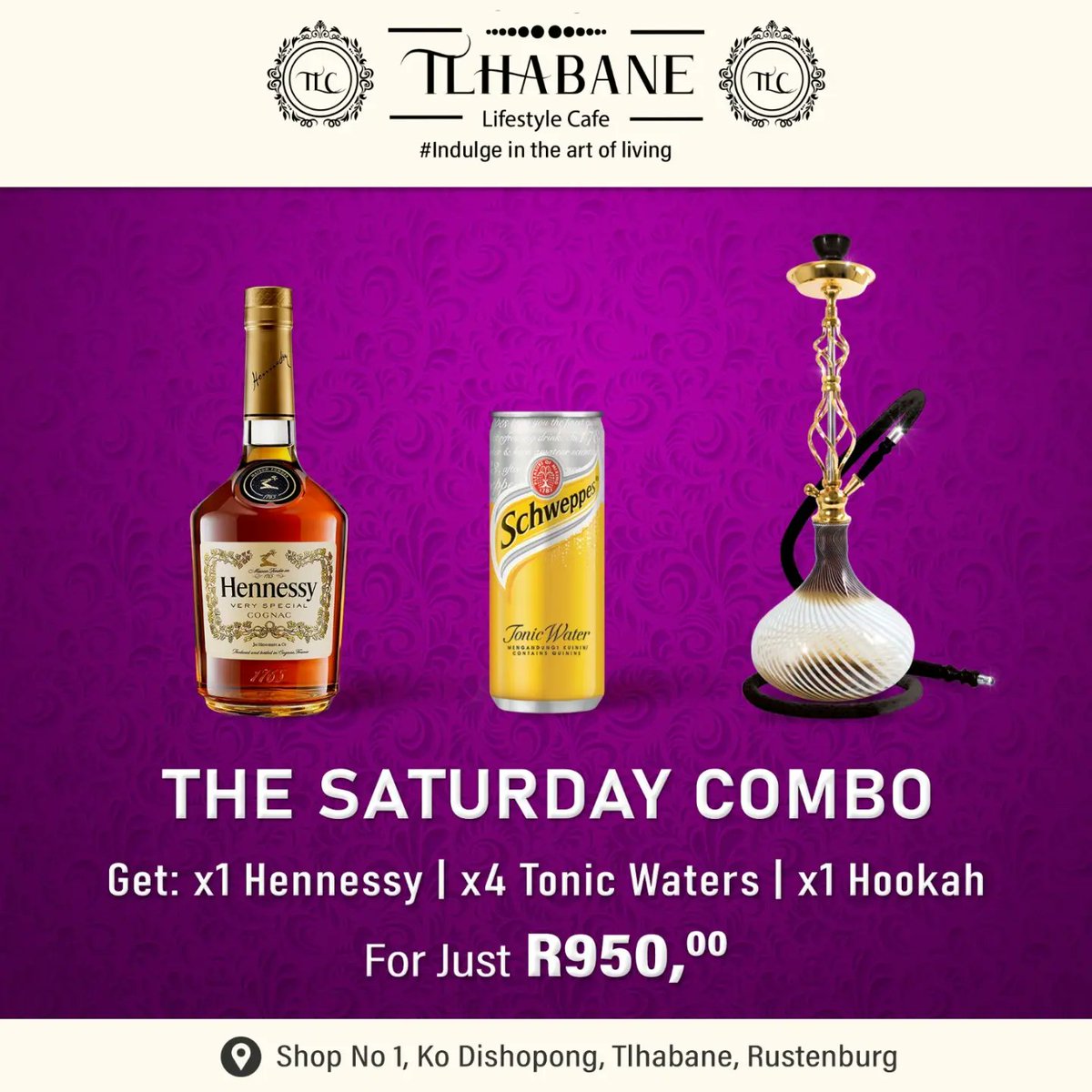DJTotoRSA's tweet photo. Tlhabane Lifestyle Cafe &amp; Kuvikiland ""Hlasela jwalo ka tau, kokobela jwalo ka duka" tonight ✌🏽 https://t.co/LtevzyBAFh