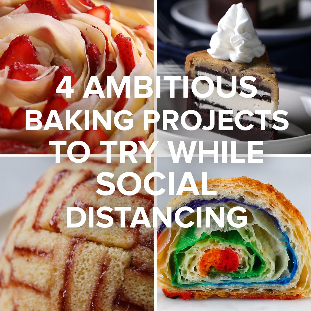 RT @BuzzFeedFood: 4 Ambitious Baking Projects to Try While Social Distancing https://t.co/jHOOymzEtO