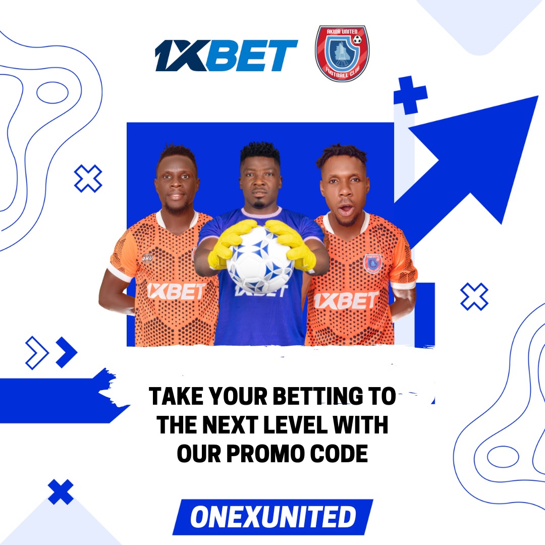 Elevate your betting game with 1xBet, our official sponsor! 🚀💯 Enjoy a wide range of sports markets and thrilling features. Use promo code ONEXUNITED for a bonus on your first deposit. Join us on this incredible betting journey: tinyurl.com/266ant7c