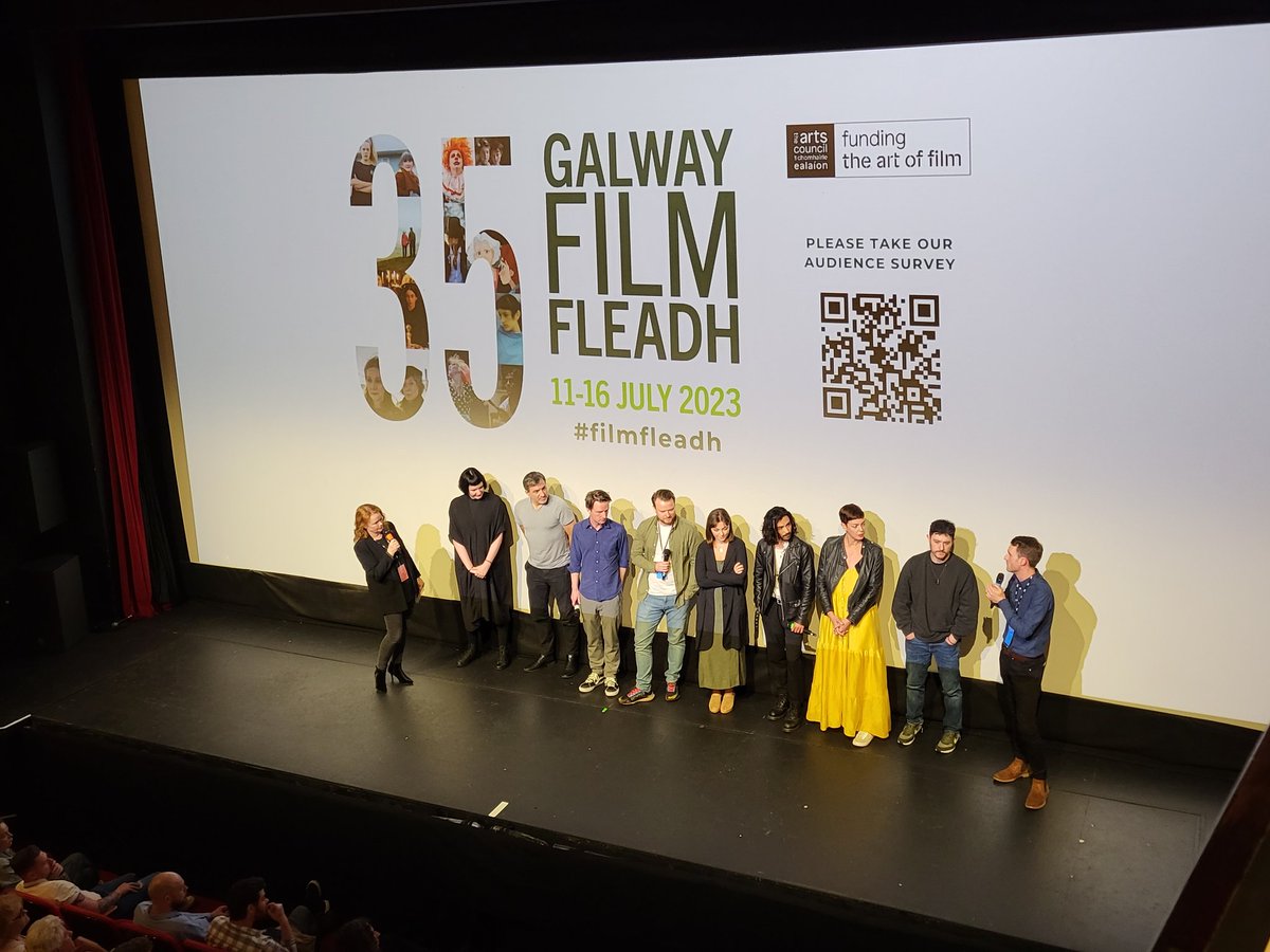 Congratulations to the Cast and Crew of Double Blind at their Irish Premier at the Galway Film Fleadh! Fantastic film, well done to all involved @ianhuntduffy #irishfilm  #galwayfilmfleadh