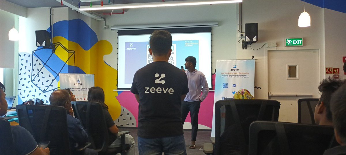 jaiganesh21's tweet image. Learned about Web3 and how Zeeve is helping enterprises to use the blockchain technology @zeeshan_utd @0xZeeve #Zeeve #Web3Titans