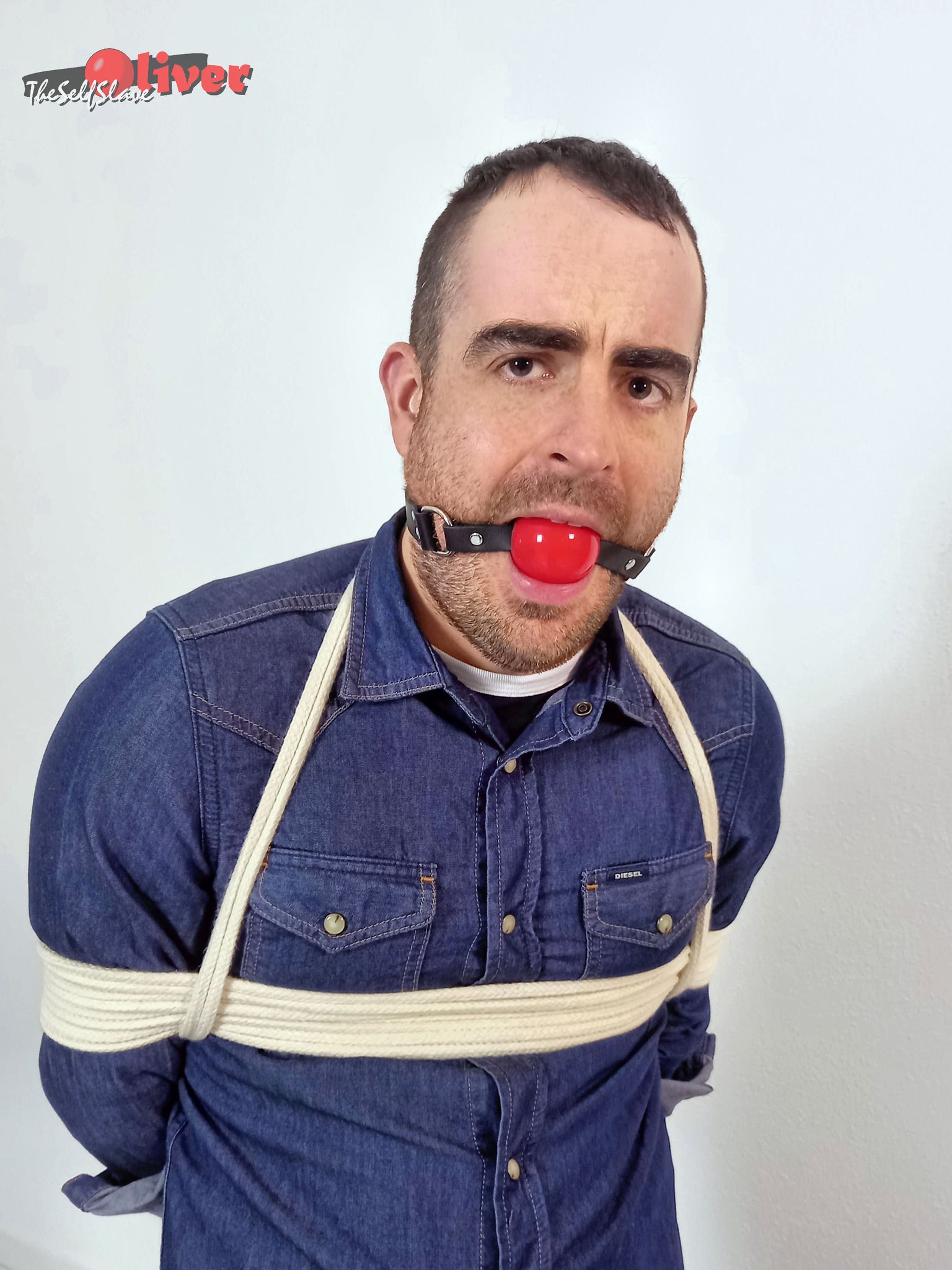 OliverTheSelfSlave on Twitter "Which gag do you prefer on me? Ball gag