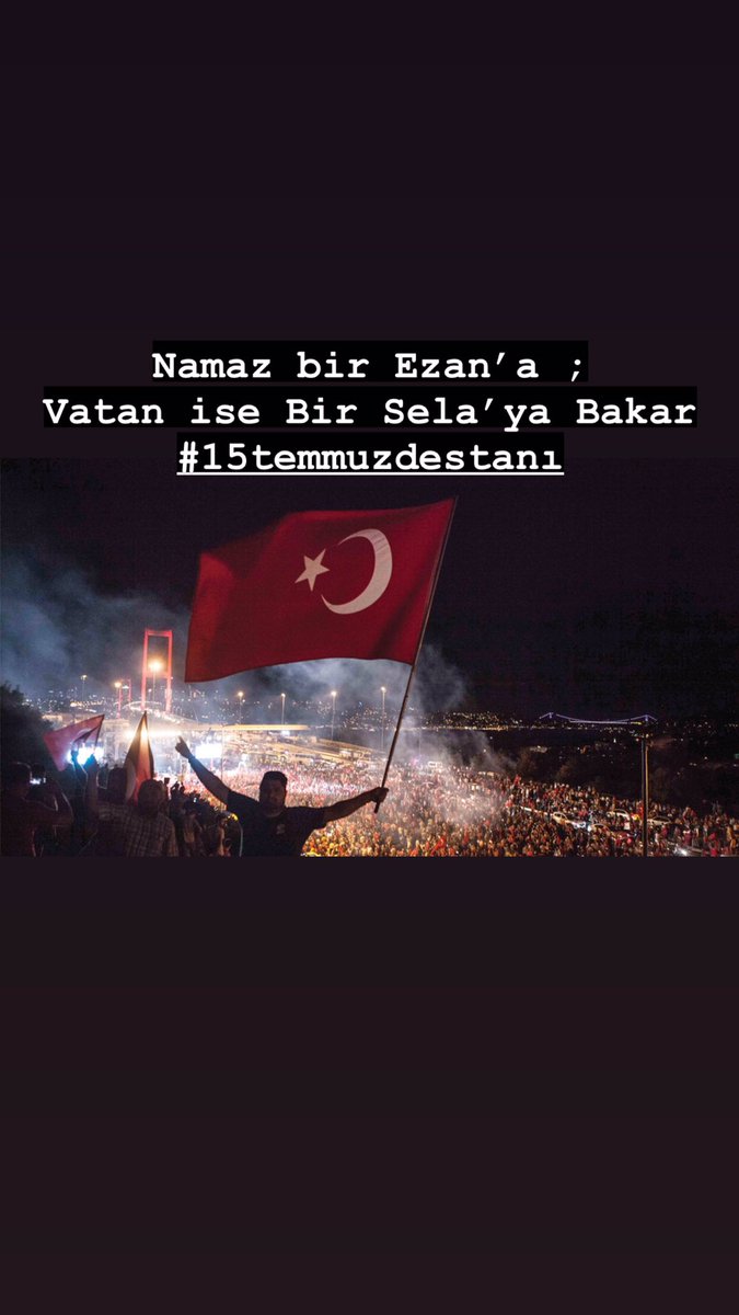 Unutursak damarlarımızdaki kanımız kurusun #15Temmuz