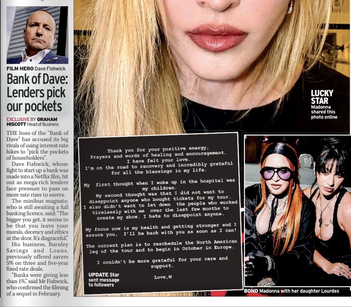 Bank on Dave tweet media