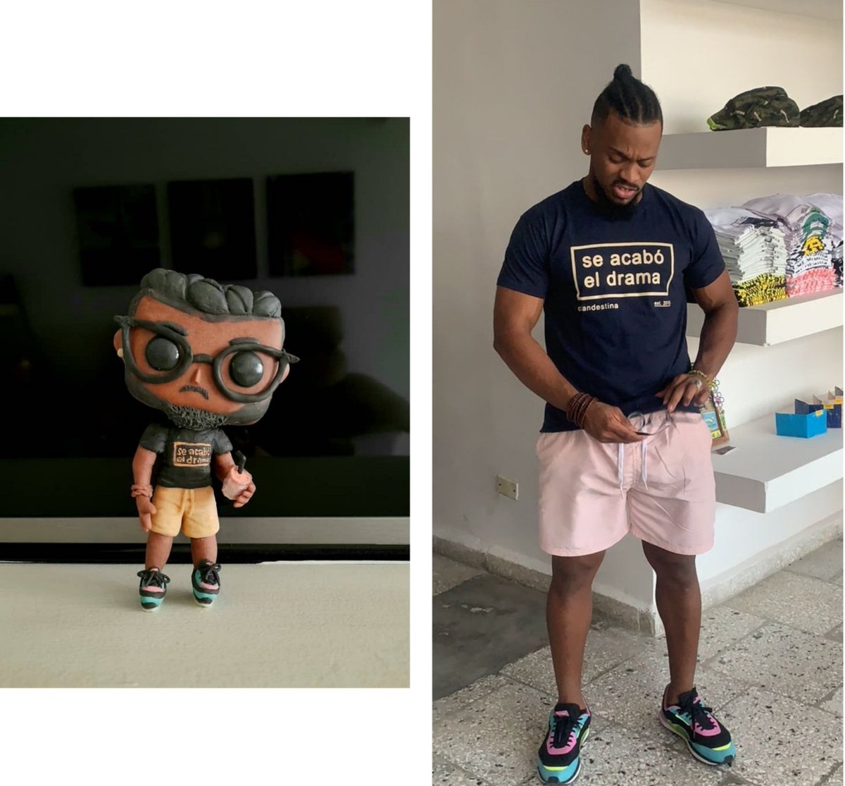 El regalo perfecto y único existe...Los hago de vez en cuando💙 por encargo
Pd: si te gusta tirame un retwit
Por cierto 🤭 alguien reconoce a la youtuber que hice🤭💙
#Funko #handmade