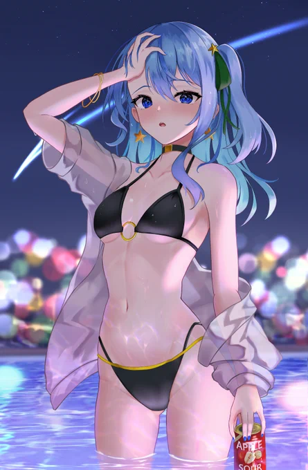 ナイトプールすいせい  #ほしまちぎゃらりー