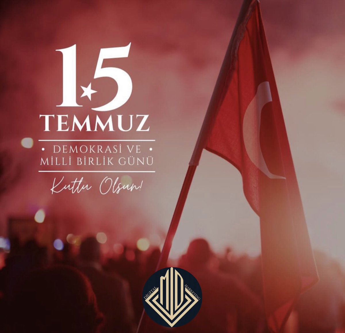 15 Temmuz Demokrasi ve Millî Birlik Günü… Aziz şehitlerimizi rahmetle anıyor, kahraman gazilerimize şükranlarımızı sunuyoruz.🇹🇷 #15Temmuz