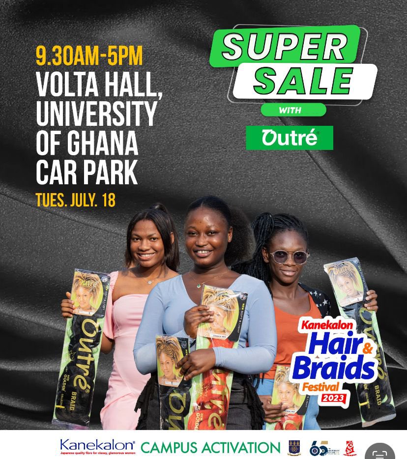 Ug_src's tweet photo. UGSRC in collaboration with Kanekalon Hair and Braids Industry brings to the student community the second edition of the kanekalon Hair and Braids Festival. 

All are encouraged to apply to be part of this competition and take advantage of this super sale moment.

#UGSRCis65 https://t.co/qX0RoWNBbA