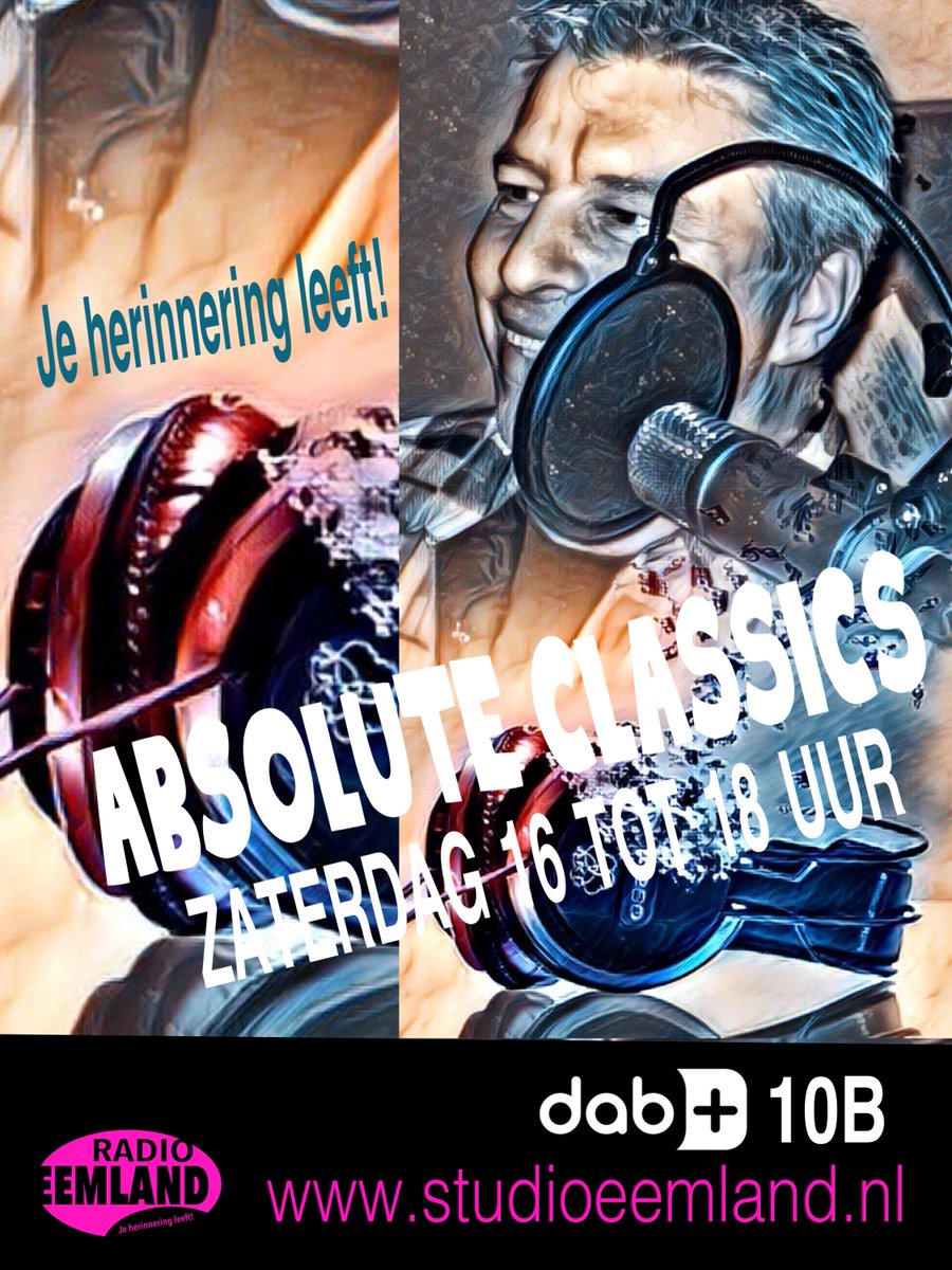 RonvanArnhem's tweet photo. zaterdag 15 juli 16.00 #AbsoluteClassics

#DonHenley
#LIndaRonstadt
#PercySledge
#ELO
#TheHollies
#JoyDivision
#Queen
#Madonna
#AliciaBridges
#Barkays
#JohnnyCash #WaylonJennings

and many more

#pop #rock #reggea #soul #blues #disco #AC
#music #radio #holland
DAB+10B
DAB+12B https://t.co/UiGS8YfQBE