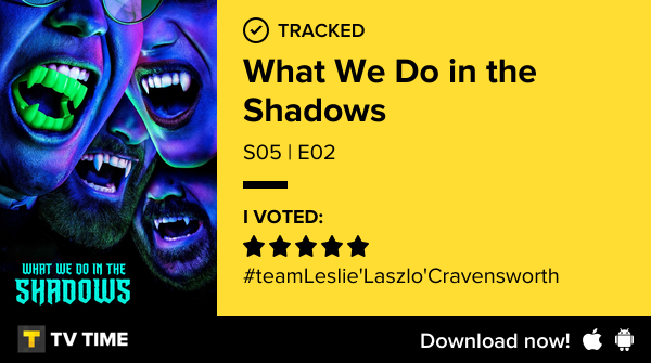 liddell_alien's tweet photo. I've just watched episode S05 | E02 of What We Do in the Shadows! #whatwedointheshadows  https://t.co/rh5fKyKVhK #tvtime https://t.co/dbjDqbWYvr