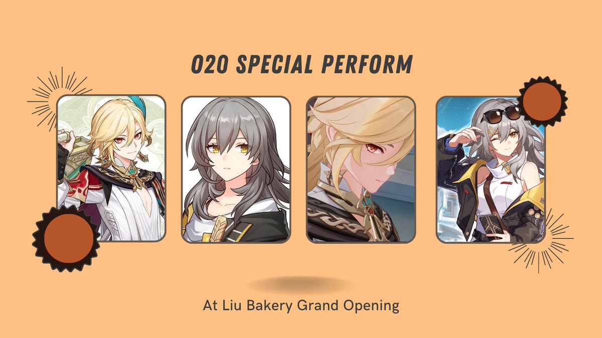 LiuBakery_ID's tweet photo. ㅤ 
ㅤ
        🎉  𝐒𝐏𝐄𝐂𝐈𝐀𝐋  𝐏𝐄𝐑𝐅𝐎𝐑𝐌𝐀𝐍𝐂𝐄  🎉
                     𝐎𝐔𝐑  𝐓𝐖𝐄𝐍𝐓𝐘  (𝐎20)

         𝐅𝐈𝐑𝐒𝐓  𝐒𝐓𝐀𝐆𝐄 𝐀𝐓 #𝐋𝐢𝐮𝐒𝐡𝐨𝐩𝐩𝐞𝐧𝐢𝐧𝐠 🍾
ㅤ 
ㅤ https://t.co/vuQJtJULso
