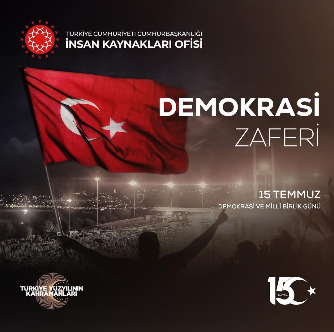 Aziz milletimizin vatanı uğruna tarih yazdığı 15 temmuz Demokrasi ve Milli Birlik Günü'nde şehitlerimizi rahmetle ve minnetle anıyor, gazilerimize şükranlarımızı sunuyoruz.
#15temmuzdemokrasivemillibirlikgünü
<a href="/siverekkaymakam/">SİVEREK KAYMAKAMLIĞI</a>
<a href="/NKapanoglu/">Nuri Kapanoglu</a>
<a href="/siverekmem63/">Siverek İlçe MEM</a>