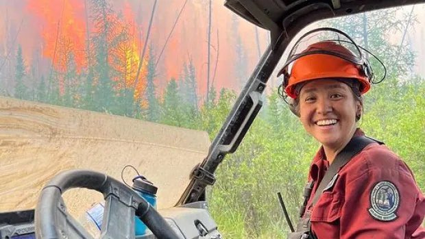 TheSecretFF999's tweet photo. My thoughts today are with the family, friends and colleagues of Firefighter Devyn Gale.

Devyn was killed when she was struck by a falling tree while working in a remote area near the town of Revelstoke, British Columbia as wildfires continue to rage across the country.

Devyn was just 19 years of age, and was airlifted to hospital after the incident, but sadly did not make it.

Gone, but never forgotten!
