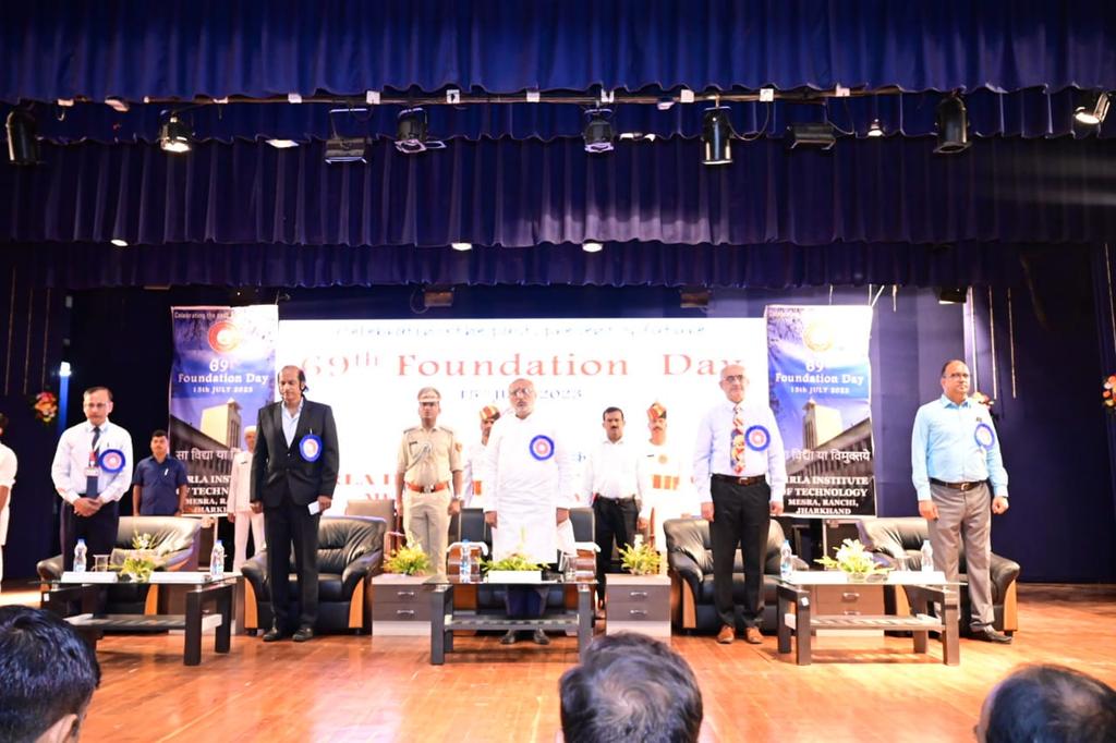 BIT Mesra Foundation Day : गवर्नर CP राधाकृष्णन ने ऐसे किया स्टूडेंट्स को इंस्पायर-BIT Mesra Foundation Day: Governor CP Radhakrishnan inspires students like this
