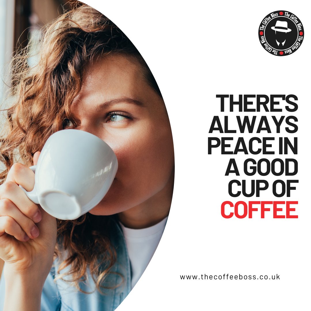 "There's always peace in a good cup of coffee."

Who needs meditation when there's #coffee? ☕️