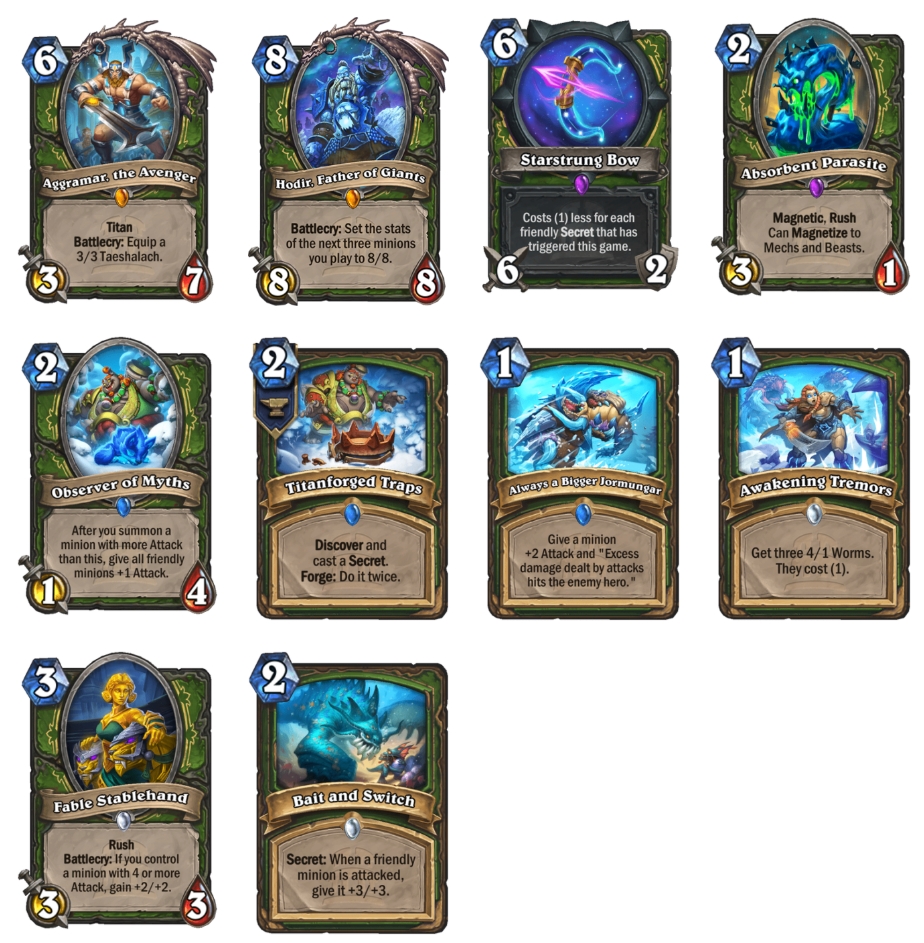 Hearthstone Cards