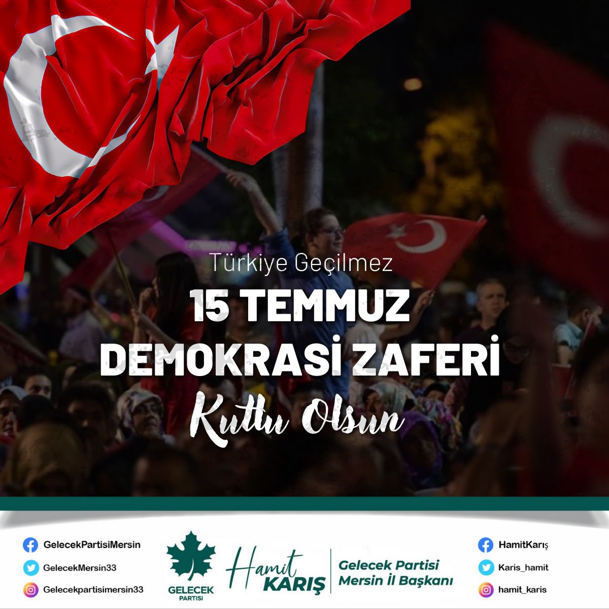 <a href="/GelecekPartiTR/">Gelecek Partisi</a> <a href="/Ahmet_Davutoglu/">Ahmet Davutoğlu</a> <a href="/feramuzustun/">Feramuz Üstün</a> <a href="/OmerrUnal/">Ömer ÜNAL</a> <a href="/HasanSeymen10/">Hasan Seymen</a> <a href="/HHBOZOK06/">Hasan Hüseyin Bozok</a> <a href="/frkpala/">Faruk Pala</a> <a href="/GelecekMersin33/">hamit karış</a>