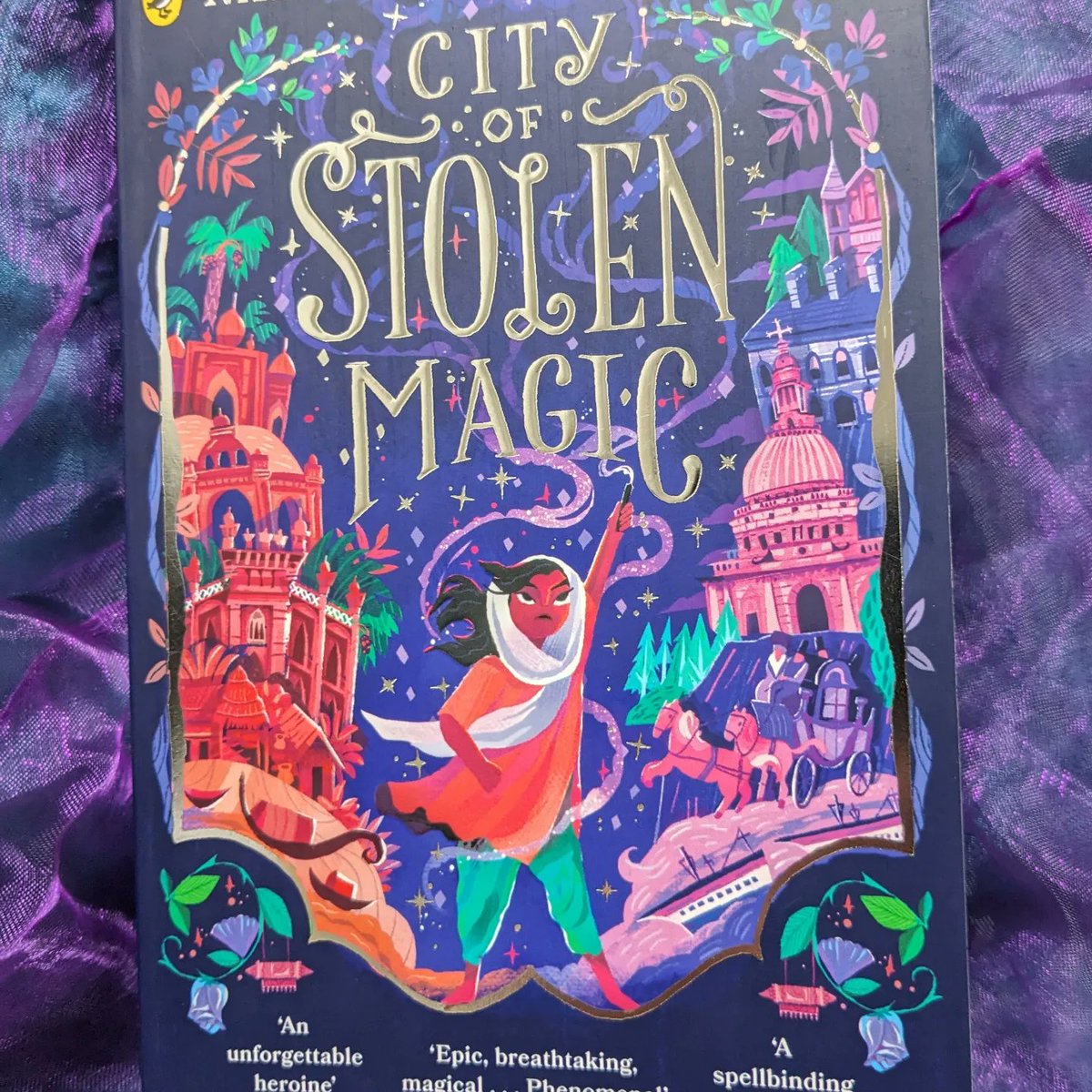 Words are magic. People are power.

Our Children's Book of the Month is a rich cultural and historical adventure filled with magic and revolution. Taking us from 19th Century India to the streets of London, we are swept up in Chompa's quest to help her people.