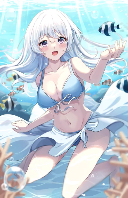 skebリクエストありがとうございました!オリキャラちゃんです! 