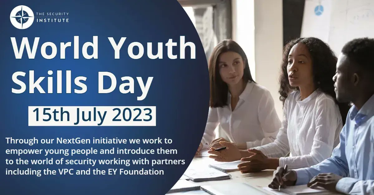 At the Security Institute we are passionate about making the security profession accessible and appealing to future generations!

Details of our #NextGen Secure Futures Programme can be found (on pages 30-31) of our current Institute Quarterly magazine: buff.ly/3Pz3x8P
