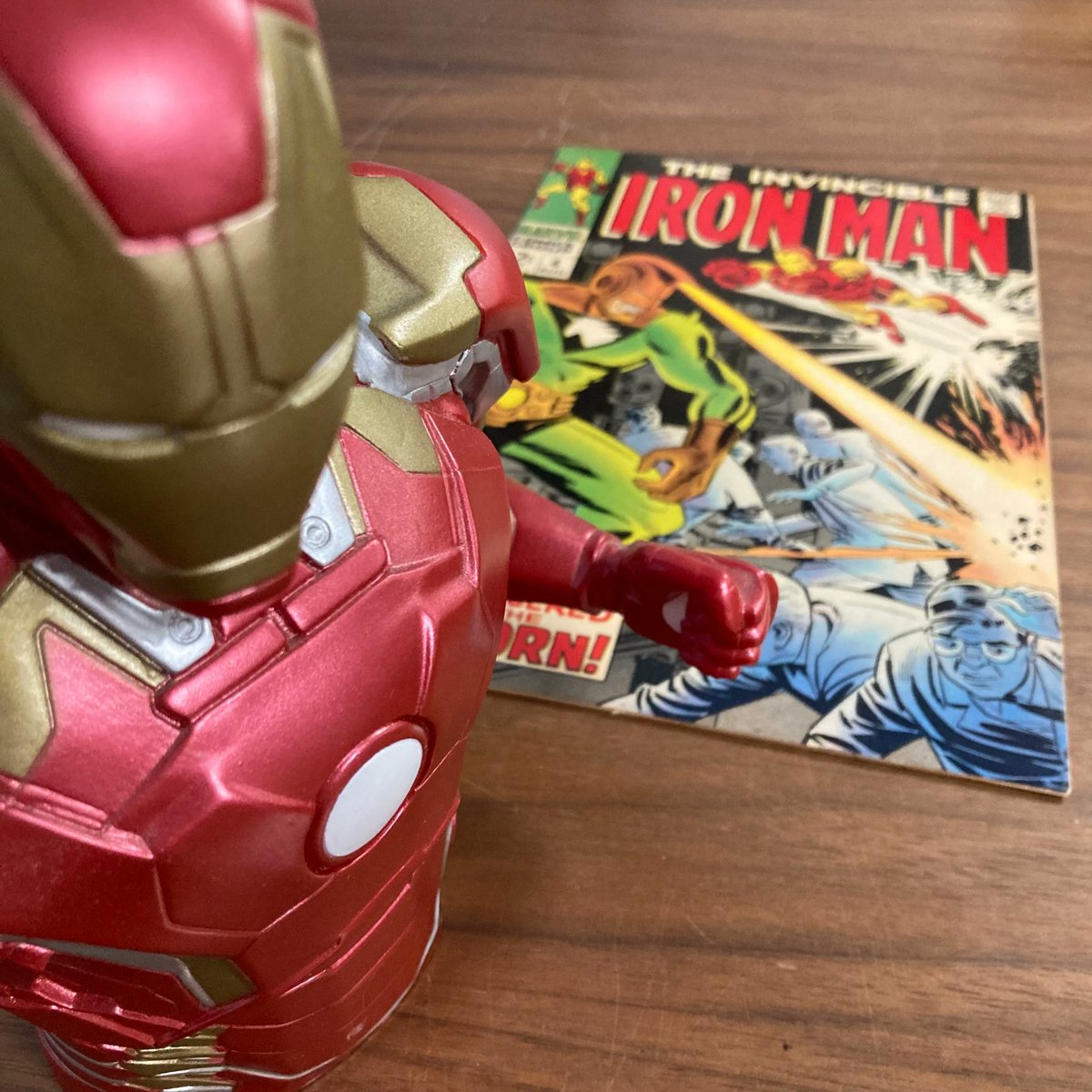 WOSuperheroes's tweet image. Now in store
The Invincible Iron-Man #3 1968 VF- Cent Copy
£85.00 

The Invincible Iron-Man #4 1968 VF Cent Copy split in bottom of spine
£70.00 

The Invincible Iron Man #9 1968 VF+ Cent Copy Raw Comic
£60.00 

👇 
buff.ly/3NS7ymz 
@worldofsuperheroes 
#invincibleironman