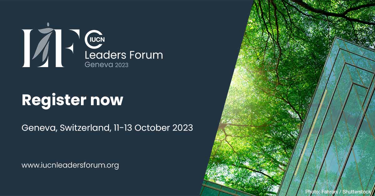 IUCN's tweet photo. Implementing the Global Biodiversity Framework requires innovative and outcome-based finance and investment.

Join financial and business leaders for the #IUCNLeadersForum to tackle critical questions around financing the global goals #ForNature.

https://t.co/xPDz91jtDF https://t.co/pVTXff3A5w