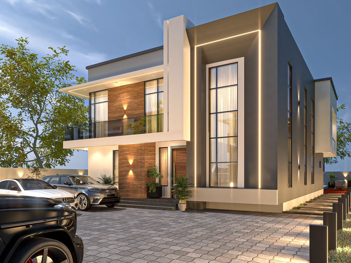 designed by me !A proposed contemporary duplex , if this makes your way  please give me some retweet , you might be source to someone !, image size:1200x900