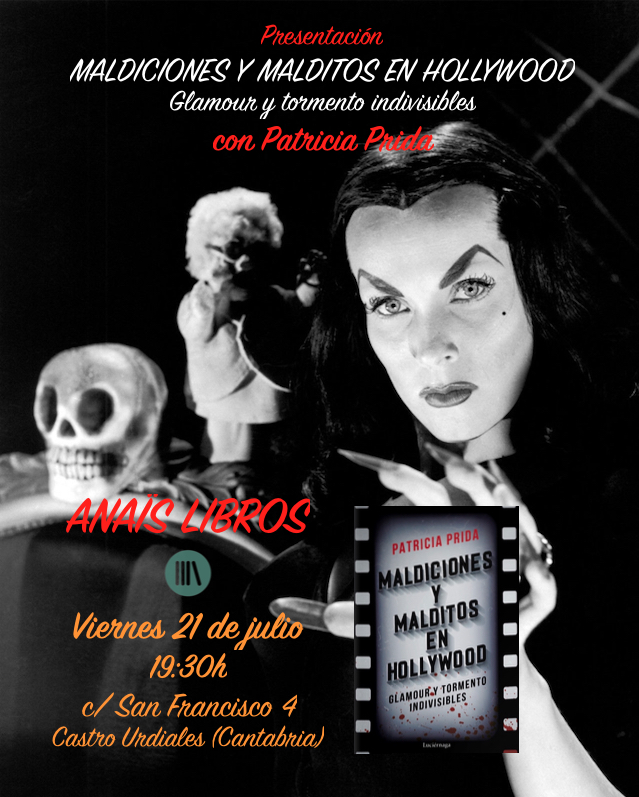 Proyecto_Terror's tweet image. Y el próximo viernes 21 ¡¡¡a Castro Urdiales!!! 📖 con la gente de @AnaisLibros 🤩 allí presentaré mi criaturilla 😈 ¡Os espero! 😱 #maldiciones #malditos #Hollywood 👁️#misterio #crimen #fantasmas #leyendaurbana #satanismo #cine #PatriciaPrida @Luciernaga_Ed