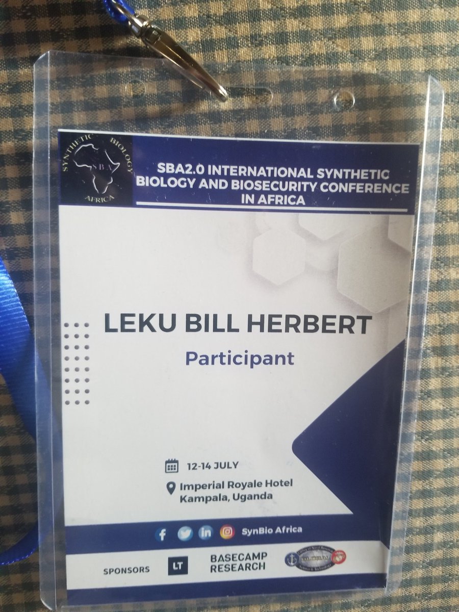 lekubillherbert's tweet photo. Thank you @SynBioAfrica for the immeasurable opportunity. #SBA2.0 #syntheticbiology #synbio https://t.co/6oD0kfkSa4