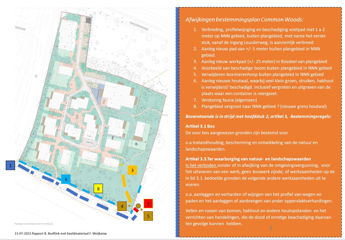Hierbij een update drive.google.com/file/d/1Ay-MqO… van de geconstateerde afwijkingen werkzaamheden Nimmerdor - NNN gebied <a href="/Johnasvlammeren/">Johnas van Lammeren | PvdD</a> <a href="/Gem_Amersfoort/">Gemeente Amersfoort</a> <a href="/cbarneveld/">Christian van Barneveld</a>  Helaas al 2 weken geen inhoudelijke reactie. <a href="/nieuwsplein33/">Nieuwsplein33</a> <a href="/wvanofferen/">Wendy van Offeren</a>  @Robmolenkamp