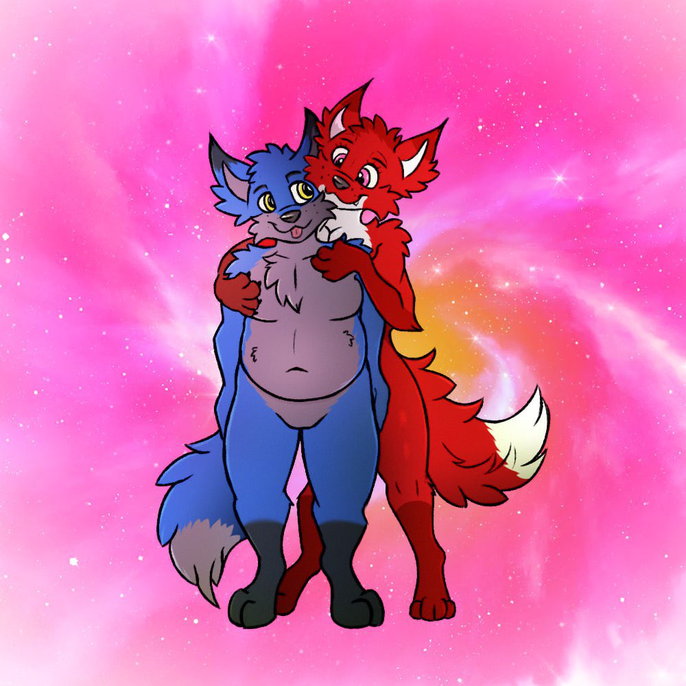 I did an art ^^ hope ya like it, contains foxes !