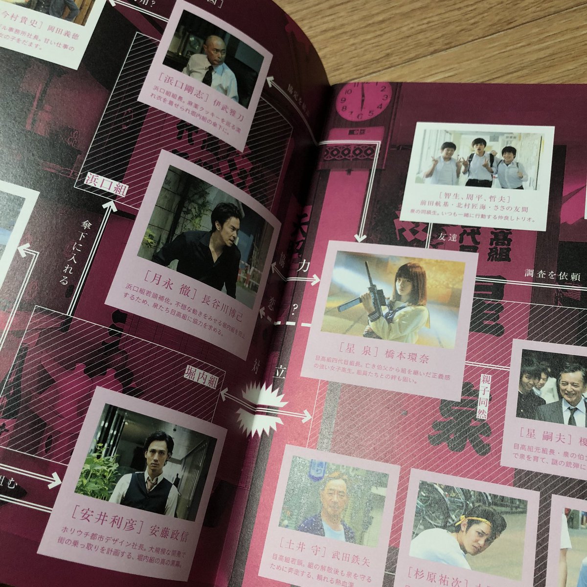 <세일러복과 기관총 : 졸업> 팜플렛은 2016년 일본 개봉 당시 발행된 B5 사이즈의 팜플렛으로 영화 스틸컷과 작품 소개는 물론 주연 하시모토 칸나,...