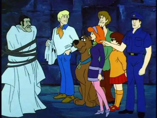 WordsbyAG's tweet photo. What do the Scooby Doo stories and most Dan Brown stories have in common? 
They both present a shadowy conspiracy and sometimes supernatural/malevolent phenomenon as working in the background to achieve a purpose. https://t.co/4Ahwzja7GG