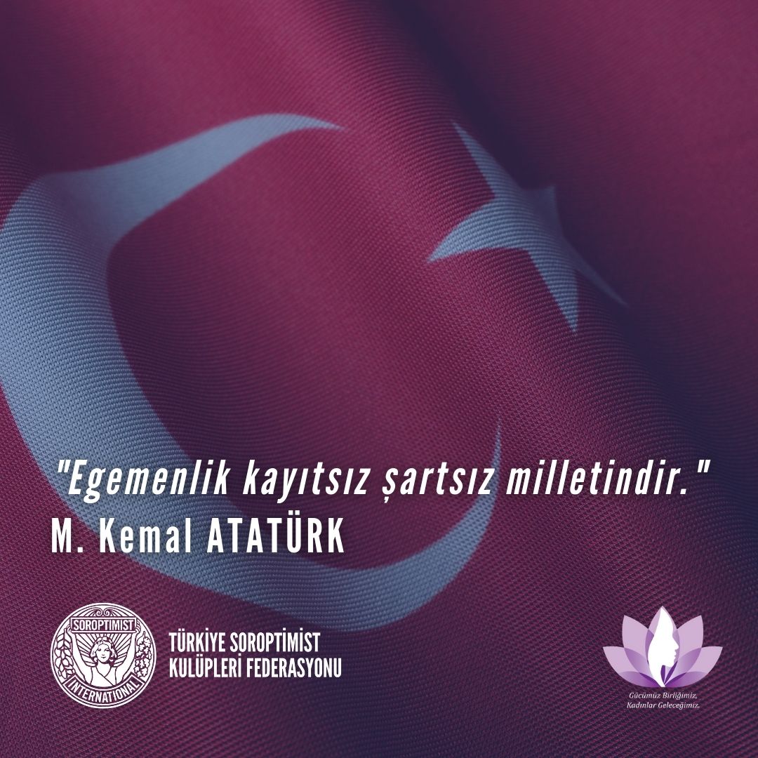 15 Temmuz Demokrasi ve Milli Birlik Günü’nde şehitlerimizi saygı ile anıyoruz.

TSKF Yönetim Kurulu
2021 - 2023 Dönemi

#gücümüzbirliğimizkadınlargeleceğimiz #soroptimisttürkiye