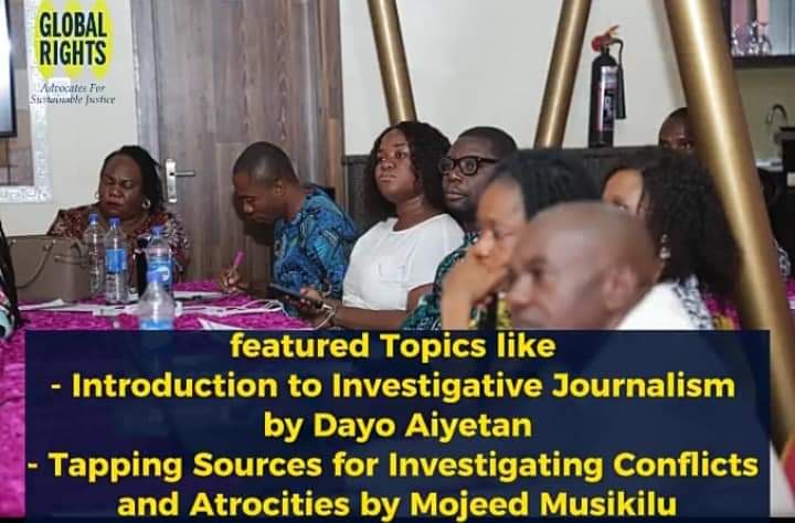 NWOKOCHASMITHC's tweet photo. Training on Conflict -Sensitive Reporting For Journalists by Global Rights Nigeria🇳🇬 5-6th July, 2023.
It was an eye-opening Experience and Learning from First Class Journalists and Experts.
Thank you so much @Globalrightsng
#conflictsensitivereporting
#conflictjournalism https://t.co/OOuTub7cdZ